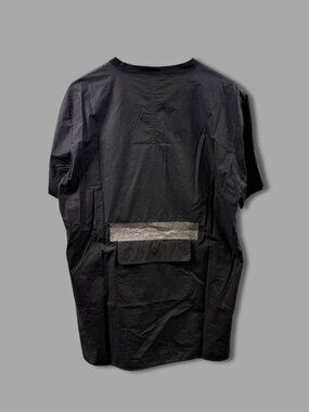 SILENT by DAMIR DOMA Black Back Patch Pocket T-Shirt